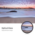 77 mm ND Fader Neutrale Dichte Einstellbarer variabler Filter ND 2 bis ND 400 Filter (schwarz) – Bild 5