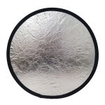 2 in 1 (Gold / Silber) Faltreflektorplatte (110 cm) – Bild 3