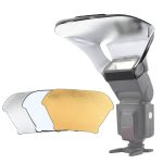 FB-20 Universal-Kamera-obere Blitzlicht-Speedlite-Bounce-Fokus-Flash-Diffusor (schwarz)