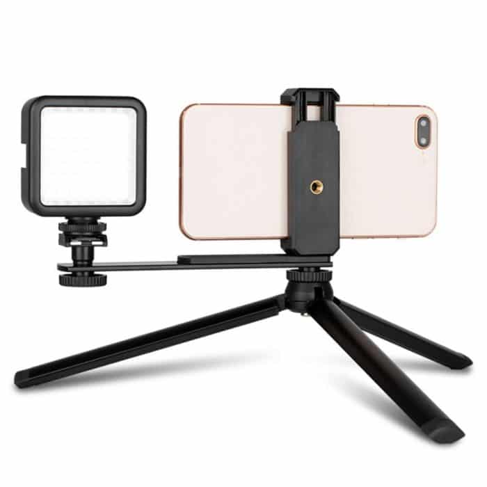 Metall-Blitzhalterung für DSLR-Kamera (schwarz) – Bild 5