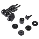 7 Zoll artikulierender magischer Arm für DSLR-Kamera Taschenlampe / LED-Licht / LCD-Monitor (schwarz) – Bild 4