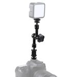 7 Zoll artikulierender magischer Arm für DSLR-Kamera Taschenlampe / LED-Licht / LCD-Monitor (schwarz) – Bild 6