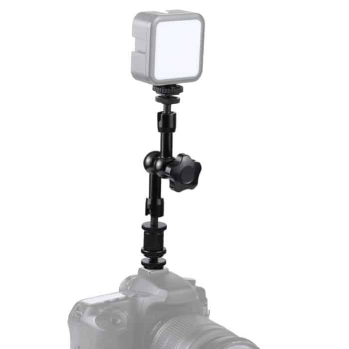 7 Zoll artikulierender magischer Arm für DSLR-Kamera Taschenlampe / LED-Licht / LCD-Monitor (schwarz) – Bild 6