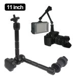 11 Zoll artikulierender magischer Arm für LCD-Feldmonitor / DSLR-Kamera / Videoleuchten (schwarz) – Bild 2