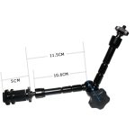 11 Zoll artikulierender magischer Arm für LCD-Feldmonitor / DSLR-Kamera / Videoleuchten (schwarz) – Bild 3