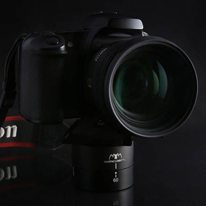 MYRMICA 360TL Zeitraffer Schwenk- und Neigekopf / 360-Grad-Kamerahalterung mit automatischer Drehung für GoPro HERO9 Schwarz / HERO8 Schwarz / 7/6/5/5 Sitzung / 4/3 + / 3/2/1 (Schwarz) – Bild 6