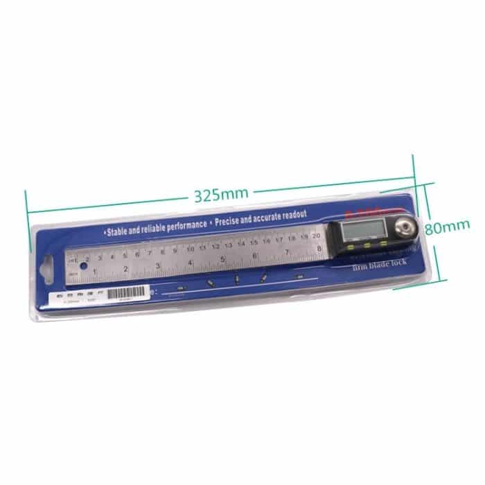 300mm 2-in1 Digital-Winkelsucher Meter Winkelmesser Lineal – Bild 5