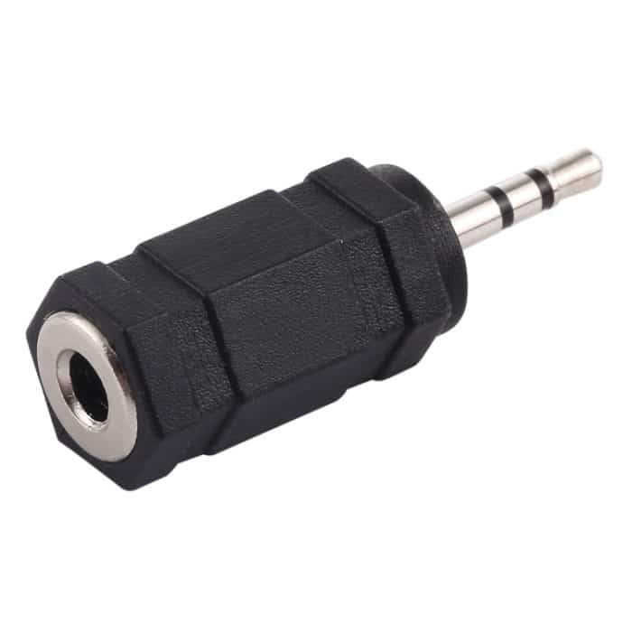 2,5 mm Stecker auf 3,5 mm Buchse Audio Adapter – Bild 1