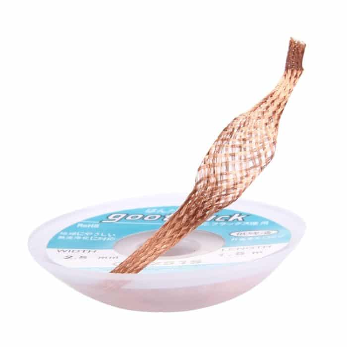 Goot Wick / Entlötdocht 2515 (Breite: 2,5 mm, Länge: 1,5 m) – Bild 4