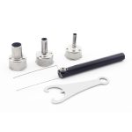 BEST BST-858+ AC 220V 50Hz 650W Bleifreie Heißluftpistole mit einstellbarer Temperatur und Spiralwind, BST-858+ EU Plug, BST-858+ US Plug – Bild 8