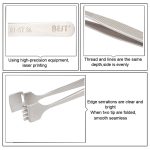 BEST BST-91-5T SA Professionelle Edelstahl-Waferpinzette für Siliziumwafer – Bild 6