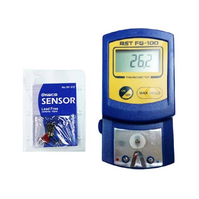 RST FG-100 Lötkolbenspitzenthermometer (blau) – Bild 1