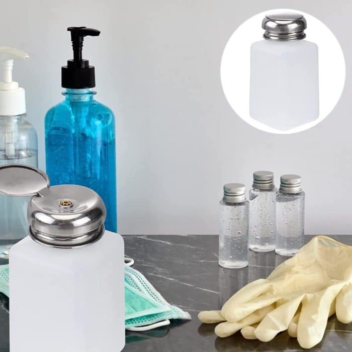 250 ml Alkohol- und Flüssigkeitsbehälterflasche (weiß) – Bild 5