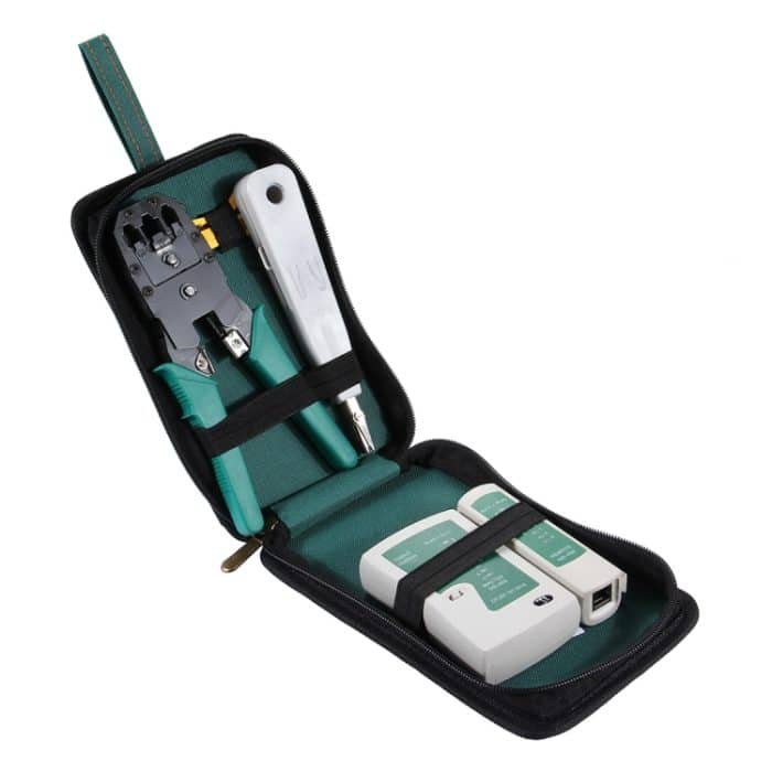 5-in-1-RJ45-Crimp-Crimper-Abisolierzange RJ11 Cat5 Cat6-Drahtleitungsdetektor Ethernet-Netzwerkkabeltester-Tools-Kits – Bild 7