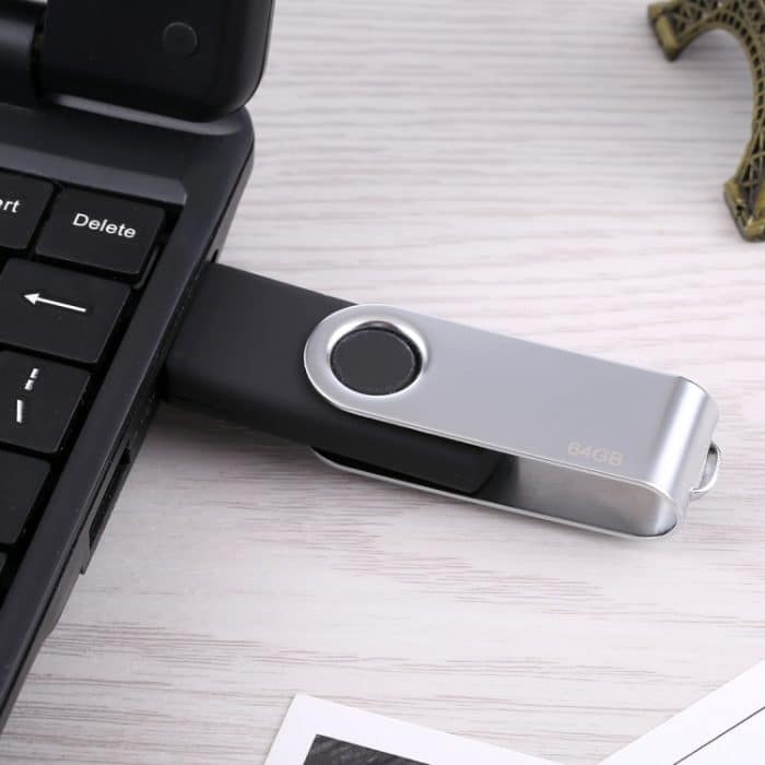 64 GB Twister USB 2.0 Flash Disk (schwarz) – Bild 10