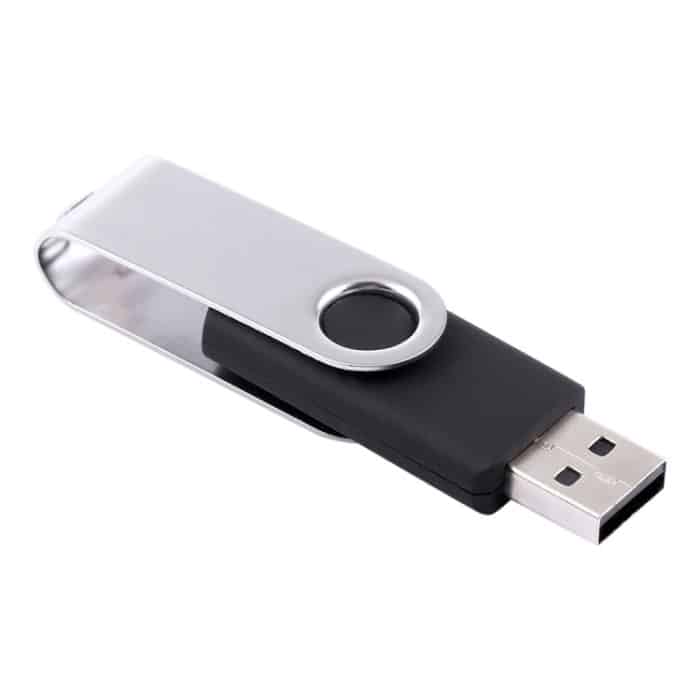 128 GB Twister USB 2.0 Flash Disk (schwarz) – Bild 3