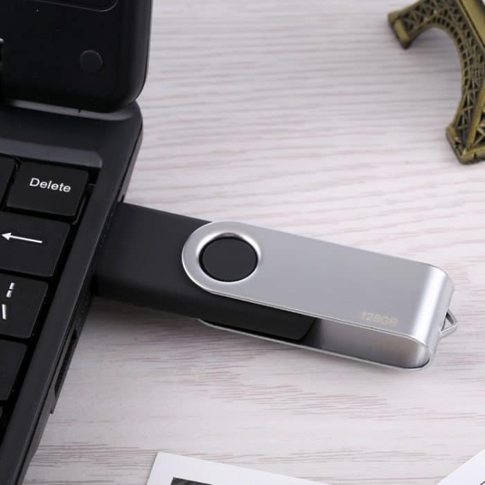 128 GB Twister USB 2.0 Flash Disk (schwarz) – Bild 10