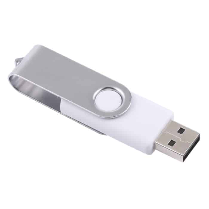 16 GB Twister USB 2.0 Flash Disk (weiß) – Bild 3
