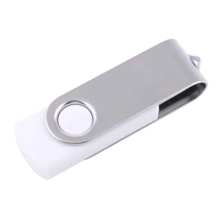 16 GB Twister USB 2.0 Flash Disk (weiß) – Bild 4