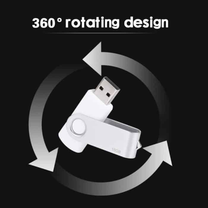 16 GB Twister USB 2.0 Flash Disk (weiß) – Bild 7