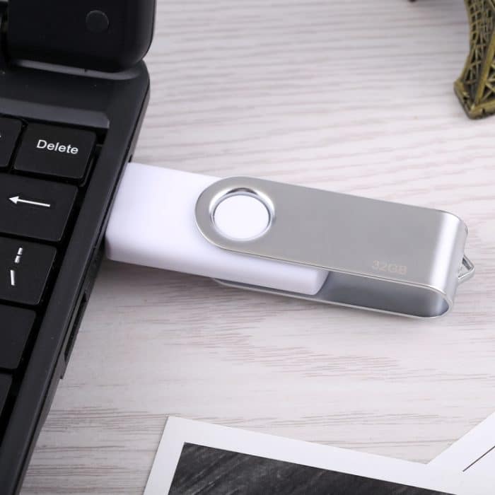 32 GB Twister USB 2.0-Flash-Disk (weiß) – Bild 10