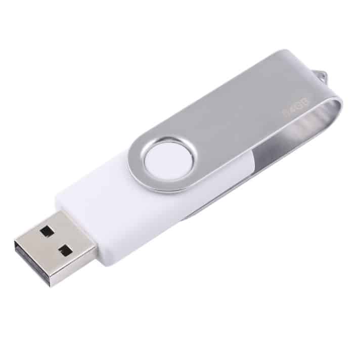 64 GB Twister USB 2.0 Flash Disk (weiß) – Bild 2