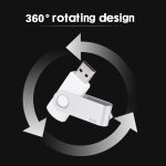 64 GB Twister USB 2.0 Flash Disk (weiß) – Bild 7