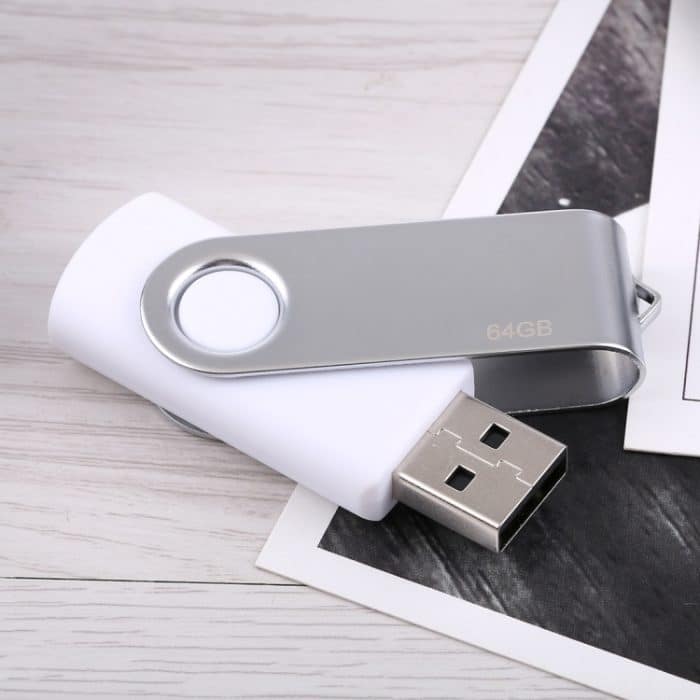 64 GB Twister USB 2.0 Flash Disk (weiß) – Bild 9