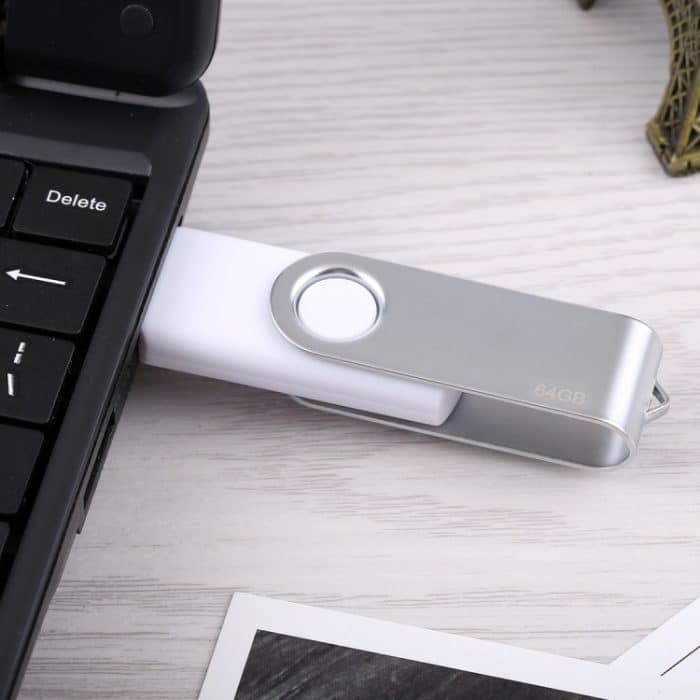 64 GB Twister USB 2.0 Flash Disk (weiß) – Bild 10