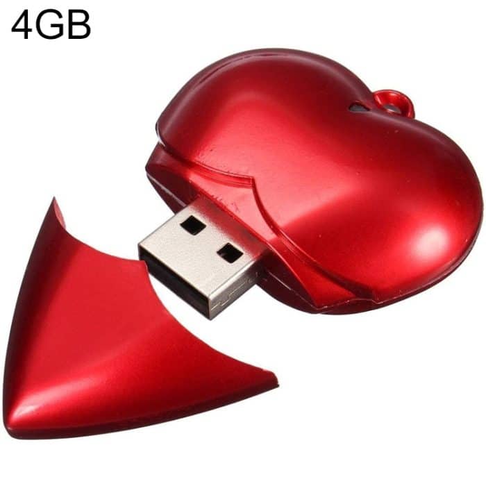 S-FD-01204.jpg 4 GB USB2.0-Flash-Disk im Herzstil (rot) – Bild 1