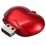 4 GB USB2.0-Flash-Disk im Herzstil (rot) – Bild 4