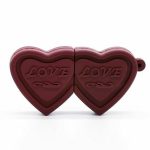 4 GB USB-Flash-Disk im Dual Hearts-Stil, 4GB, 16GB – Bild 2