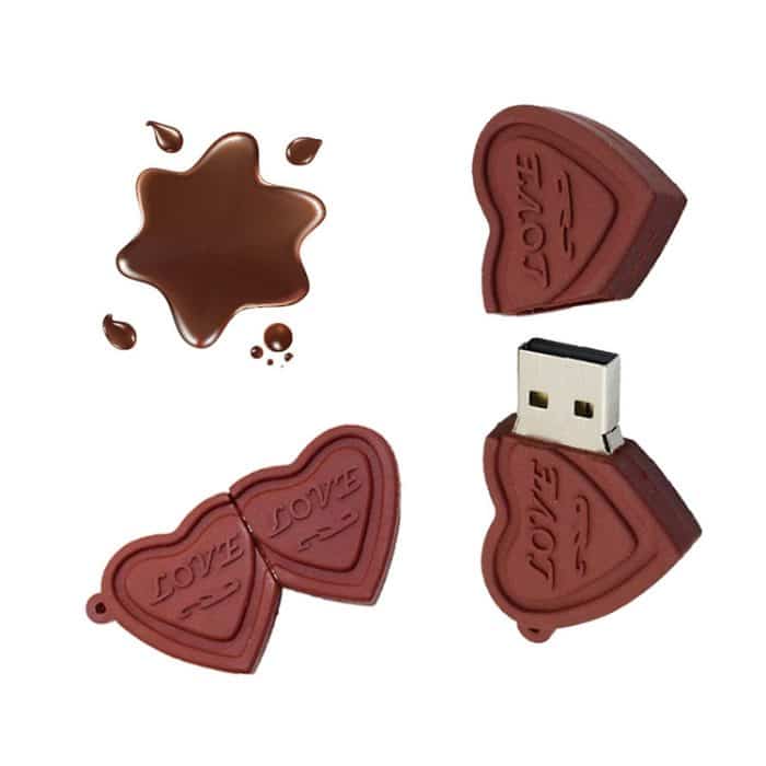 4 GB USB-Flash-Disk im Dual Hearts-Stil, 4GB, 16GB – Bild 5