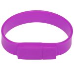 16 GB Silicon Bracelets USB 2.0 Flash Disk (Lila) – Bild 2