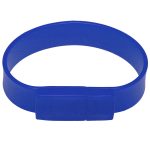 2 GB Silicon Bracelets USB 2.0 Flash Disk (Dunkelblau) – Bild 2