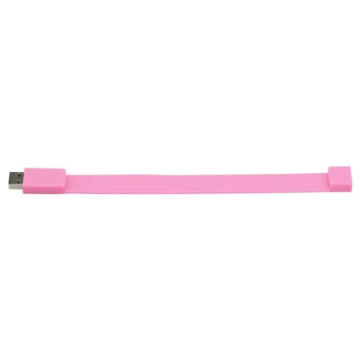 8 GB Silicon Bracelets USB 2.0 Flash Disk (Pink) – Bild 3