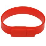 2 GB Silicon Bracelets USB 2.0 Flash Disk (rot) – Bild 2