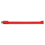 2 GB Silicon Bracelets USB 2.0 Flash Disk (rot) – Bild 3