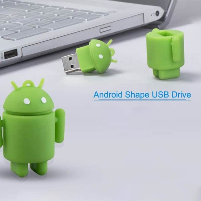16 GB USB-Flash-Disk im Android Robot-Stil (grün) – Bild 6