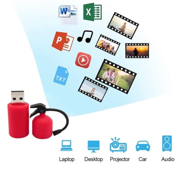 4 GB USB-Flash-Laufwerk im Extinguisher-Stil – Bild 5