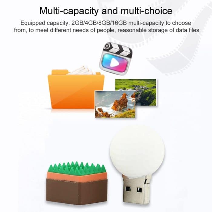 16 GB USB-Flash-Disk im Golf-Stil, 2GB, 4GB, 8GB, 16GB – Bild 4