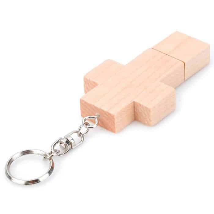 8 GB Holzkreuz-USB-Flash-Disk, 2GB, 4GB, 8GB – Bild 3
