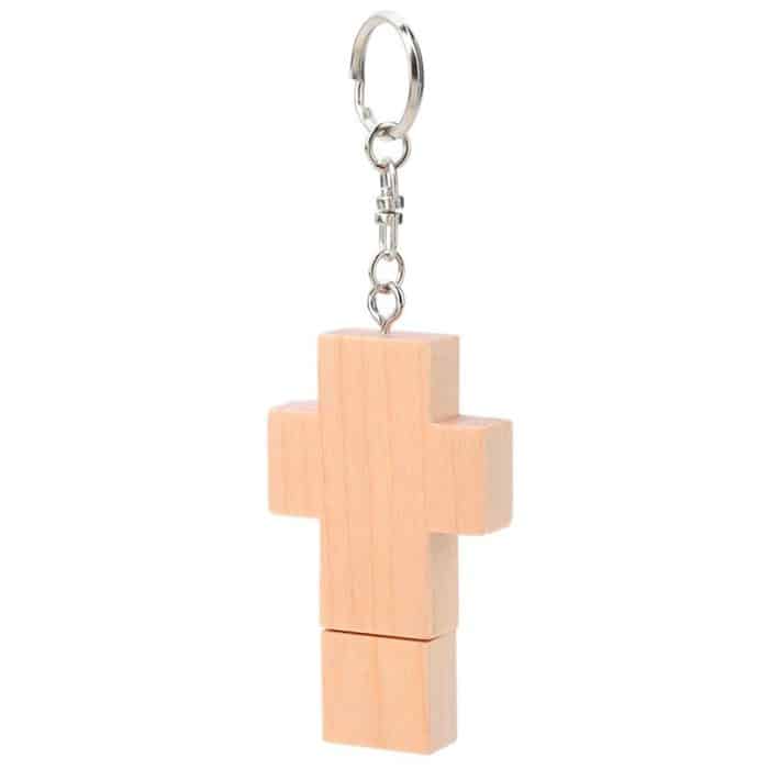 8 GB Holzkreuz-USB-Flash-Disk, 2GB, 4GB, 8GB – Bild 4