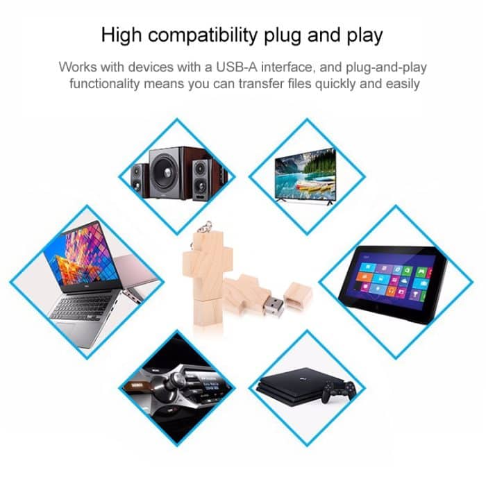 8 GB Holzkreuz-USB-Flash-Disk, 2GB, 4GB, 8GB – Bild 6