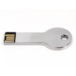 USB 2.0-Flash-Disk im Silver Metal Key-Stil (32 GB) (Silber) – Bild 3