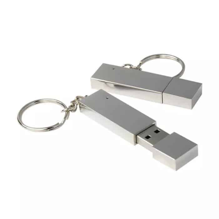 Metallisch auf Schlüsselanhänger-Stil USB 2.0 Flash Disk (16 GB), 2GB, 4GB, 8GB, 16GB – Bild 2