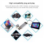 Metallisch auf Schlüsselanhänger-Stil USB 2.0 Flash Disk (16 GB), 2GB, 4GB, 8GB, 16GB – Bild 5