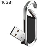 16 GB Metallic Keychains Style USB 2.0 Flash Disk (Schwarz)