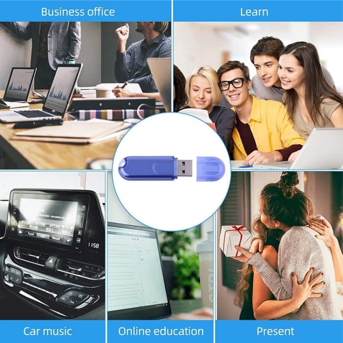 4 GB USB-Flash-Disk (blau) – Bild 6