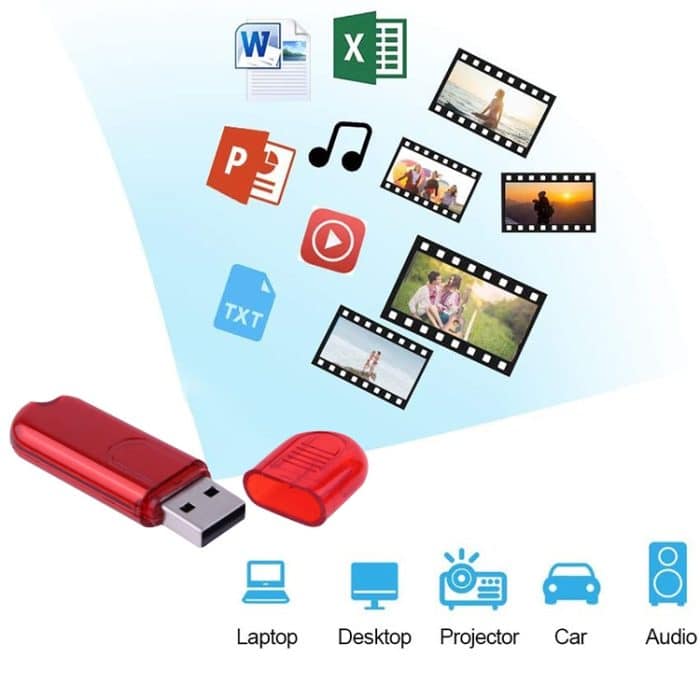 16 GB USB-Flash-Disk (rot) – Bild 4